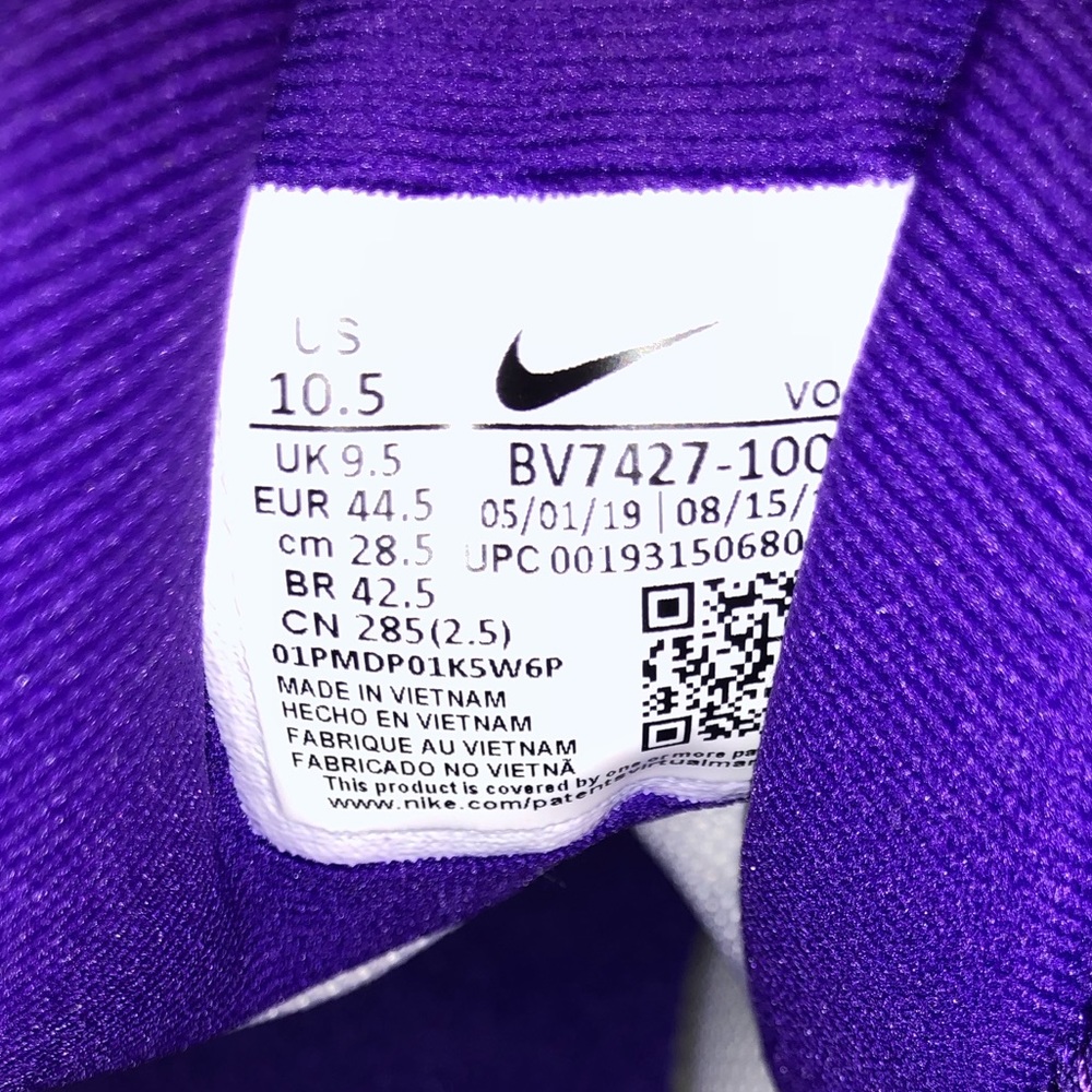 🤑PRICE DROP🤑 -  Nike - LeBron Witness IV - Los Angeles Lakers - Picture 15 of 16